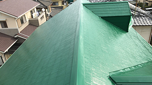 鹿児島市i様邸 屋根塗装（施工後）
